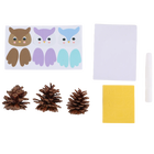Make Your Own Pine Cone Owls: Pack of 3 image number 2