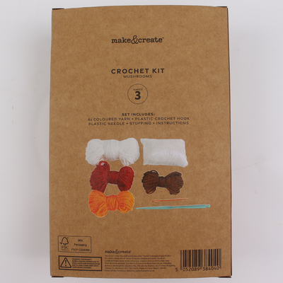 Crochet Kit: Mushroom image number 3