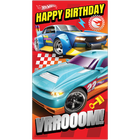 Hot Wheels Vroom Birthday Card image number 1