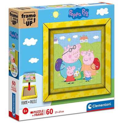 Peppa Pig Frame Me Up 60 Piece Jigsaw Puzzle image number 1