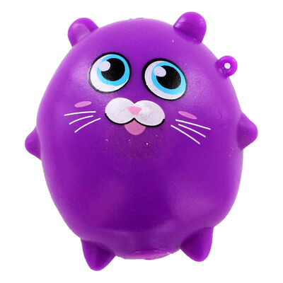 Purple Cat Sticky Stretch Ball image number 2