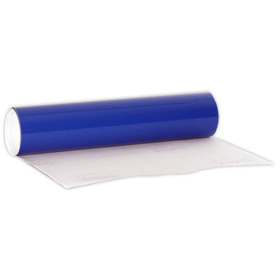 Colour & Shape Adhesive Glossy Vinyl: Traffic Blue image number 4