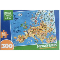 Discover Europe 300 Piece Jigsaw Puzzle
