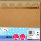 8 Die-Cut Kraft Cards with Envelopes - 15cm x 15cm image number 1