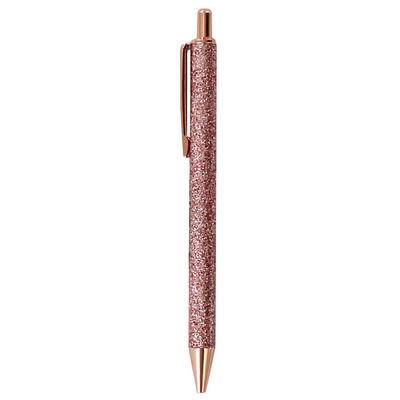 Glitter Wrapped Retractable Ballpoint Pen: Assorted image number 1