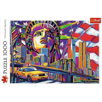 Colours of New York 1000 Piece Jigsaw Puzzle image number 2