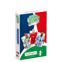 World Football Stars Waddingtons Number 1 Playing Cards