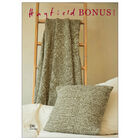 Hayfield Bonus DK: Check Textured Blanket & Cushion Knitting Pattern 10258 image number 1
