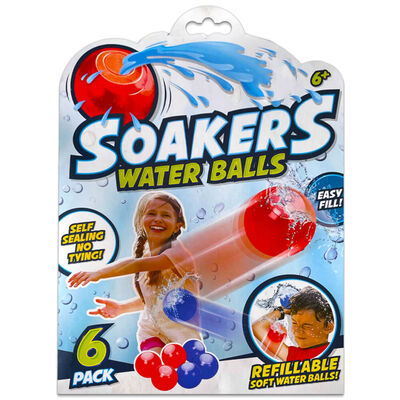 PlayWorks Reusable Water Balls: Pack of 6 image number 1