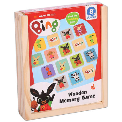 Bing Wooden Memory Game image number 1