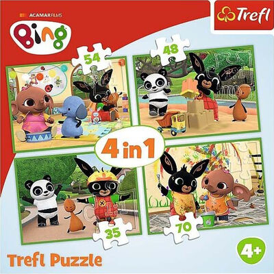 Happy Bing&rsquo;s Day 4-in-1 Puzzle Set image number 1