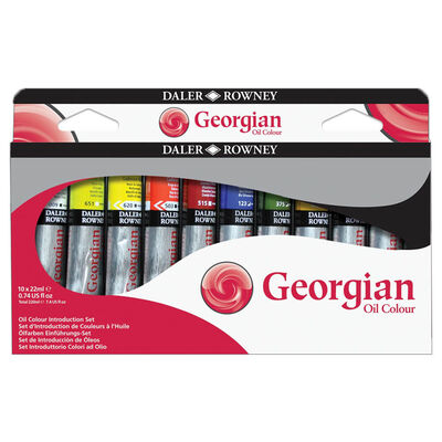 Daler Rowney Georgian Oil Introduction Set image number 1