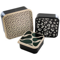 Mono Snack Boxes: Pack of 3