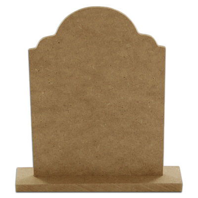 Wooden Halloween Small Tombstone image number 1