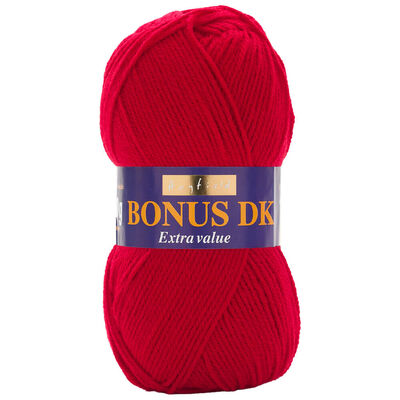 Bonus DK: Signal Red Yarn 100g image number 1