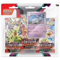 Pokémon TCG Scarlet & Violet Obsidian Flames 3 Pack: Assorted