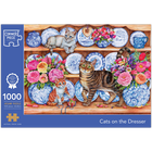 Cats on the Dresser 1000 Piece Jigsaw Puzzle image number 1