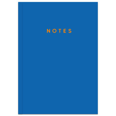 A4 Casebound Blue & Orange Notebook From 1.50 GBP | The Works