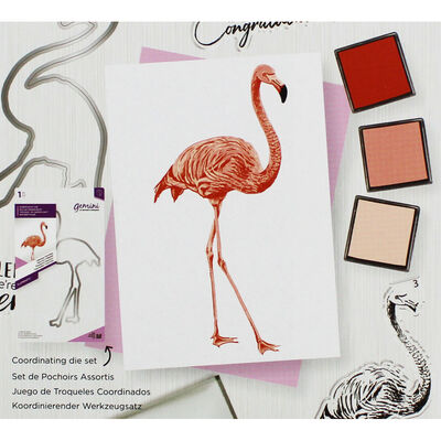 Crafters Companion Layering Stamp - Fabulous Flamingo image number 2