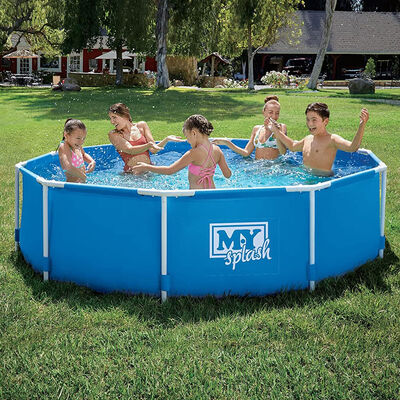 M.Y Splash Metal Frame Swimming Pool 8ft x 26in image number 2