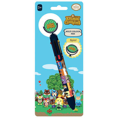 Animal Crossing Villager Squares Multi-Coloured Pen image number 1