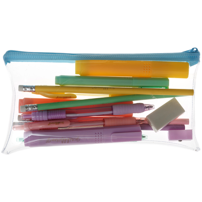 Pastel Filled Pencil Case: 15 Piece Set image number 1