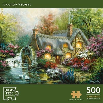 Country Retreat 500 Piece Jigsaw Puzzle image number 1