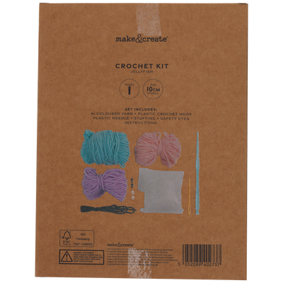 Make Your Own Jellyfish Crochet Kit image number 3