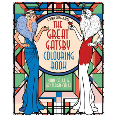 F. Scott Fitzgerald's The Great Gatsby Colouring Book image number 1