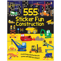 555 Sticker Fun Construction