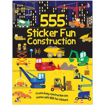 555 Sticker Fun Construction image number 1