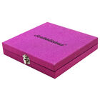 Purple Glitter Stationery Set image number 2