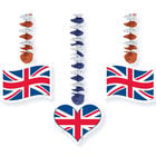 Union Jack Dangling Cut-Outs - Set of 3 image number 2