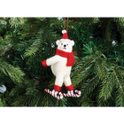 Festive Ice Skating Bear Needle Felting Kit image number 3