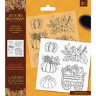 Nature&rsquo;s Garden Autumn Blessings Acrylic Stamp Set: Pumpkin Patch image number 1