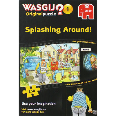 Wasgij Original 1 Splashing Around 150 Piece Jigsaw Puzzle image number 1