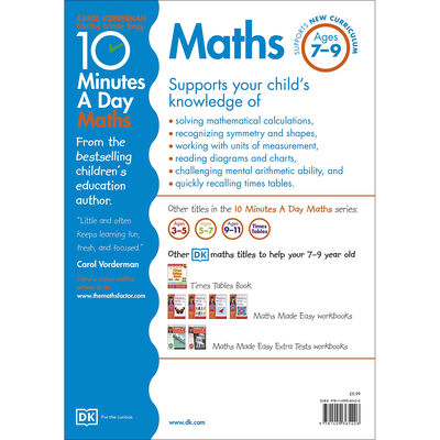 10 Minutes A Day: Maths Ages 7-9 image number 3