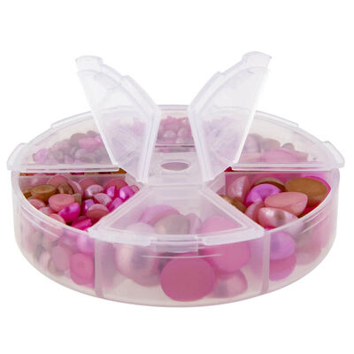 Mixed Pearl Beads Set: Pinks image number 2