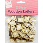 Wooden Letter Tiles - Pack of 114 image number 1