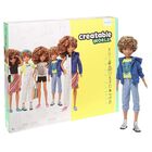 Creatable World Deluxe Character Kit: Blonde Curly Hair image number 1