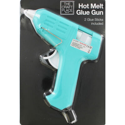Blue Mini Hot Melt Glue Gun image number 1