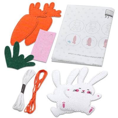 Sew Your Own Easter Bunny & Carrot image number 2