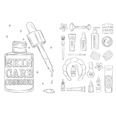 GRWM: A Get Ready with Me Colouring Book image number 2