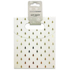 Christmas Gold Gift Bags: Pack of 3 image number 1