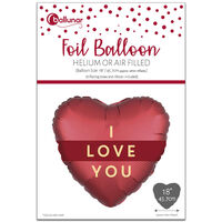 18 Inch I Love You Foil Balloon