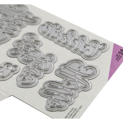 Gemini Expressions Metal Die Set - Everyday Sentiments 2 image number 3