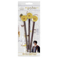 Harry Potter Pencil and Eraser Topper Set of 3