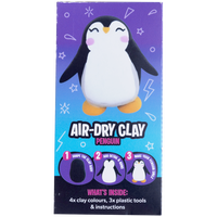 Air Drying Clay: Penguin Kit