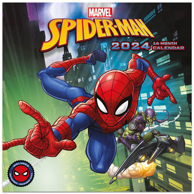 2024 Spiderman 16 Month Calendar image number 1