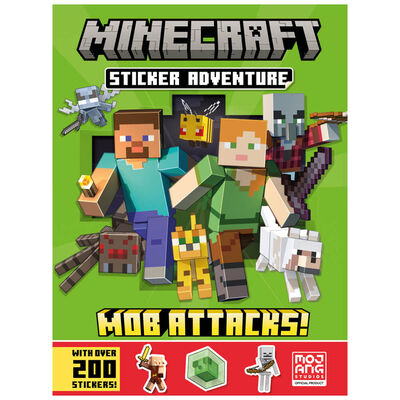 Minecraft Sticker Adventure: Mob Attacks image number 1